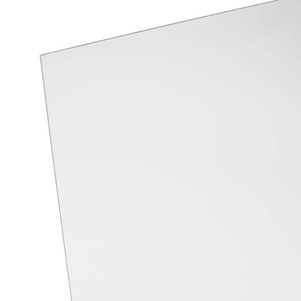 OPTIX 18 In X 24 In X 220 In Acrylic Sheet MC 21 The Home Depot   Optix Plexiglass Mc 21 64 1000 