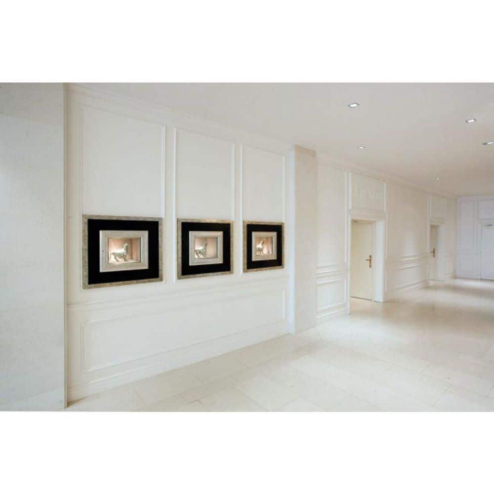 Primed White Polystyrene Crown Moulding 78" Length