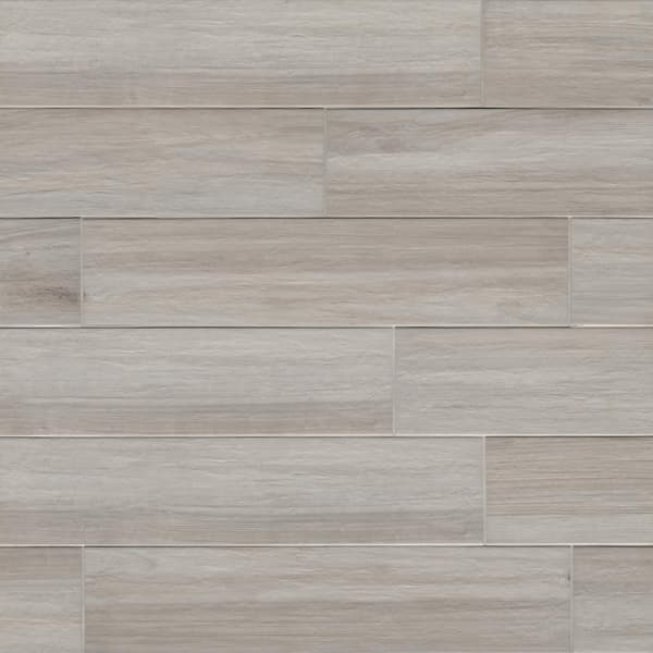 MSI Havenwood Platinum 8 in. x 36 in. Matte Porcelain Wood Look Floor and Wall Tile (14 sq. ft./Case)