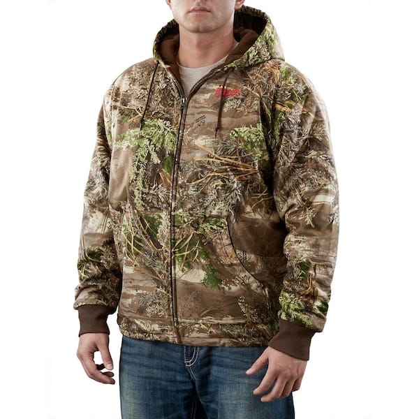 Milwaukee Small M12 12-Volt Lithium-Ion Cordless Realtree Max-1 Camo Heated Hoodie Kit (Battery and Charger Included)