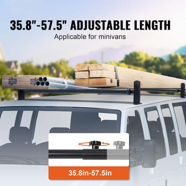Leader Accessories Car Ski Snowboard Roof Racks, 2 PCS Universal Ski Roof  Rack Carriers Snowboard Top Holder, Lockable Fit Most Vehicles Equipped