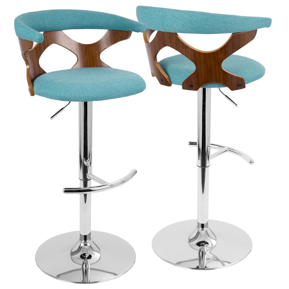 teal bar stools