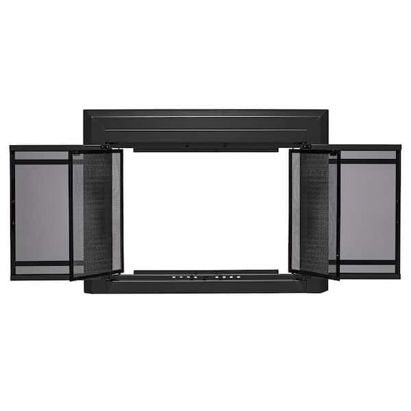 UniFlame Uniflame Small Kendall Black Cabinet-style UniFlame Uniflame Small Kendall Black Cabinet-style
