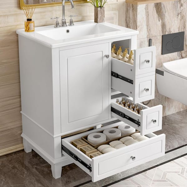 Have a question about Virubi 24 in. W Single Sink Bath Vanity in