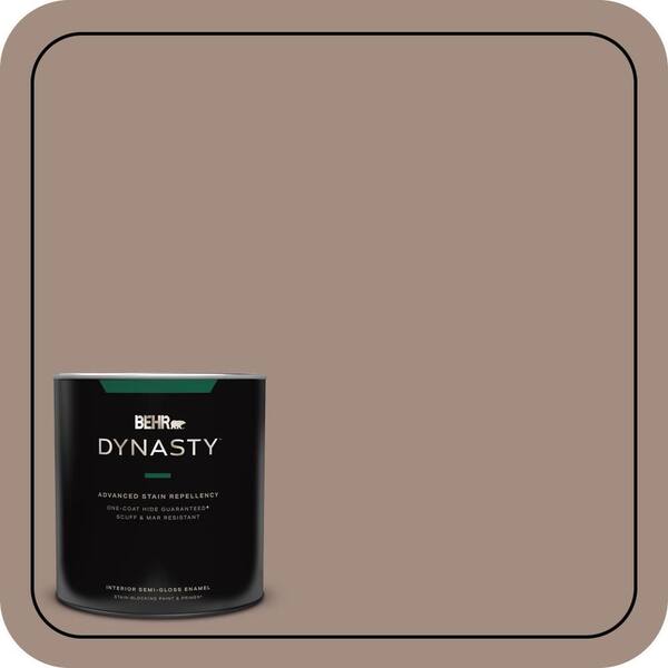 BEHR DYNASTY 1 qt. #770B-5 Country Club Semi-Gloss Enamel Interior Stain-Blocking Paint and Primer