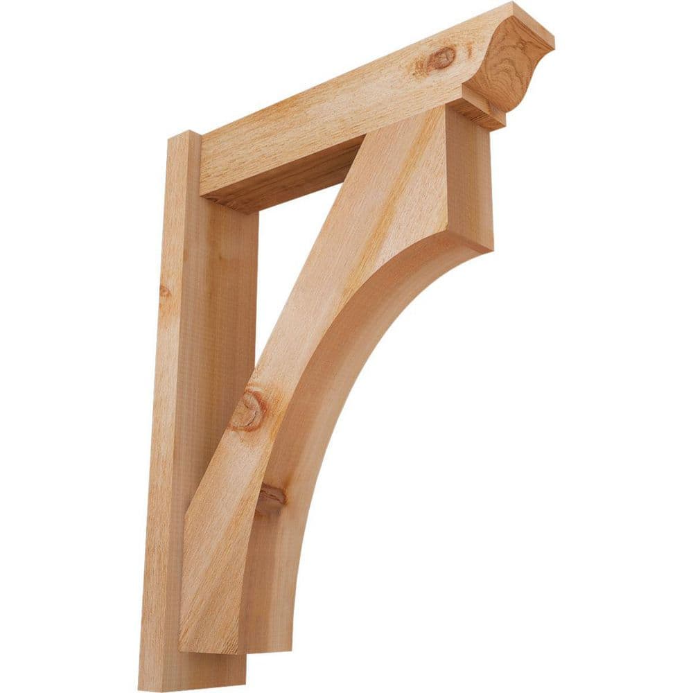 6 in. x 32 in. x 24 in. Western Red Cedar Westlake Traditional Rough Sawn Outlooker price history on PriceWatchPro
