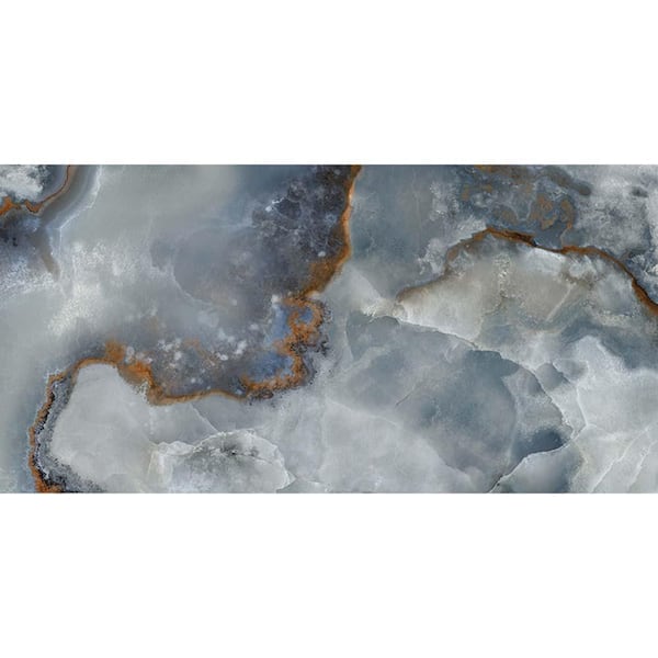 Apollo Tile Splendor Blue 4 in. x 5 in.Lappato Porcelain Rectangular Wall and Floor Sample Tile (0.14 sq. ft./case) (1-pack)