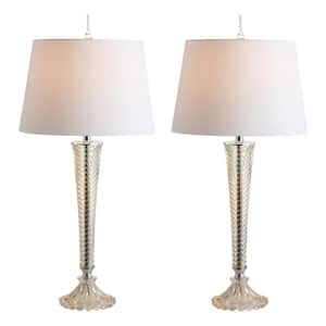 Caterina 32 in. Champagne Glass LED Table Lamp (Set of 2)