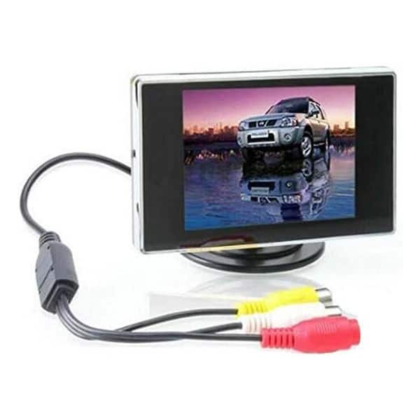 OBJLGEV 3.5  in. TFT LCD Monitor for Car in Black (1-Pack)