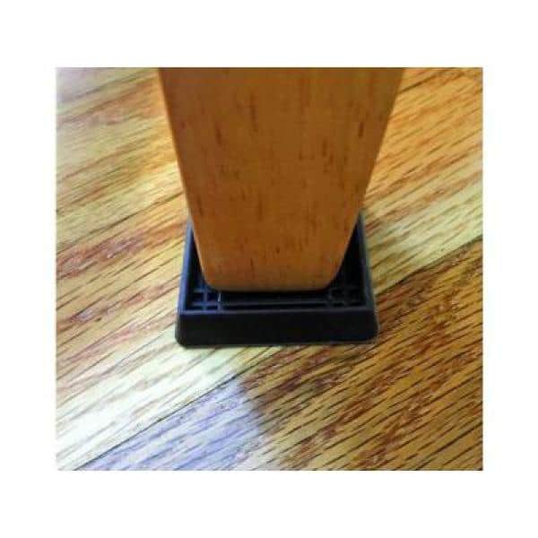 Brown Smooth Rubber Furniture Cups, Furniture Sliders For Hardwood Floors Home Depot