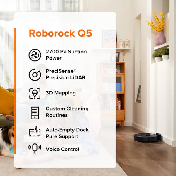 Intelligent Dust Collector Auto-Empty Dock Automatic Suction Station For Roborock  S7 Robot Vacuum Cleaner 