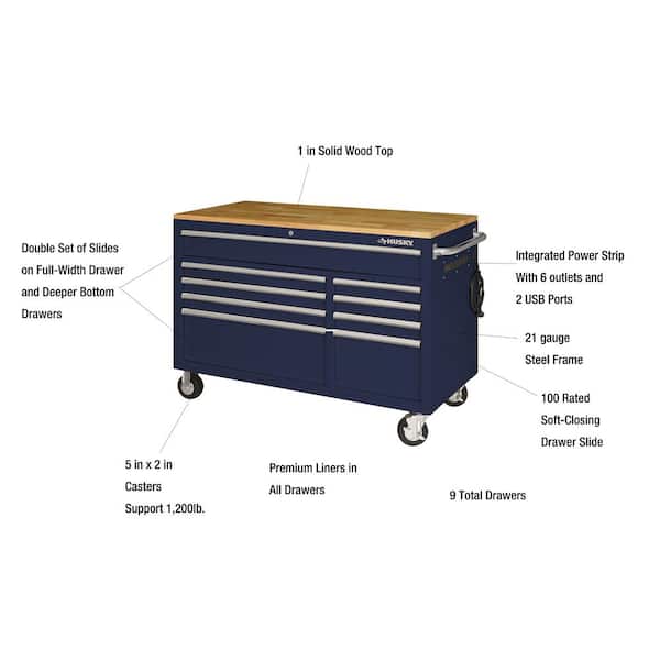 https://images.thdstatic.com/productImages/d6385dcf-f1b7-43cc-858f-f99d2c453595/svn/gloss-blue-with-silver-trim-husky-mobile-workbenches-hotc5209b31m-40_600.jpg