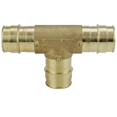 1 in. Brass PEX-A Expansion Barb Tee