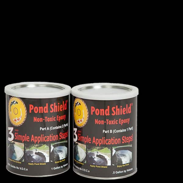 Pond Armor Pond Shield 1.5-gal. Black Non Toxic Epoxy