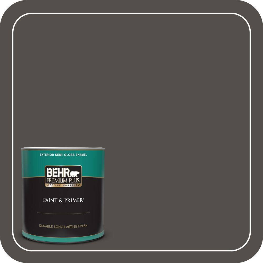 1 qt. #PPU24-02 Berry Brown Semi-Gloss Enamel Exterior Paint & Primer price history on PriceWatchPro