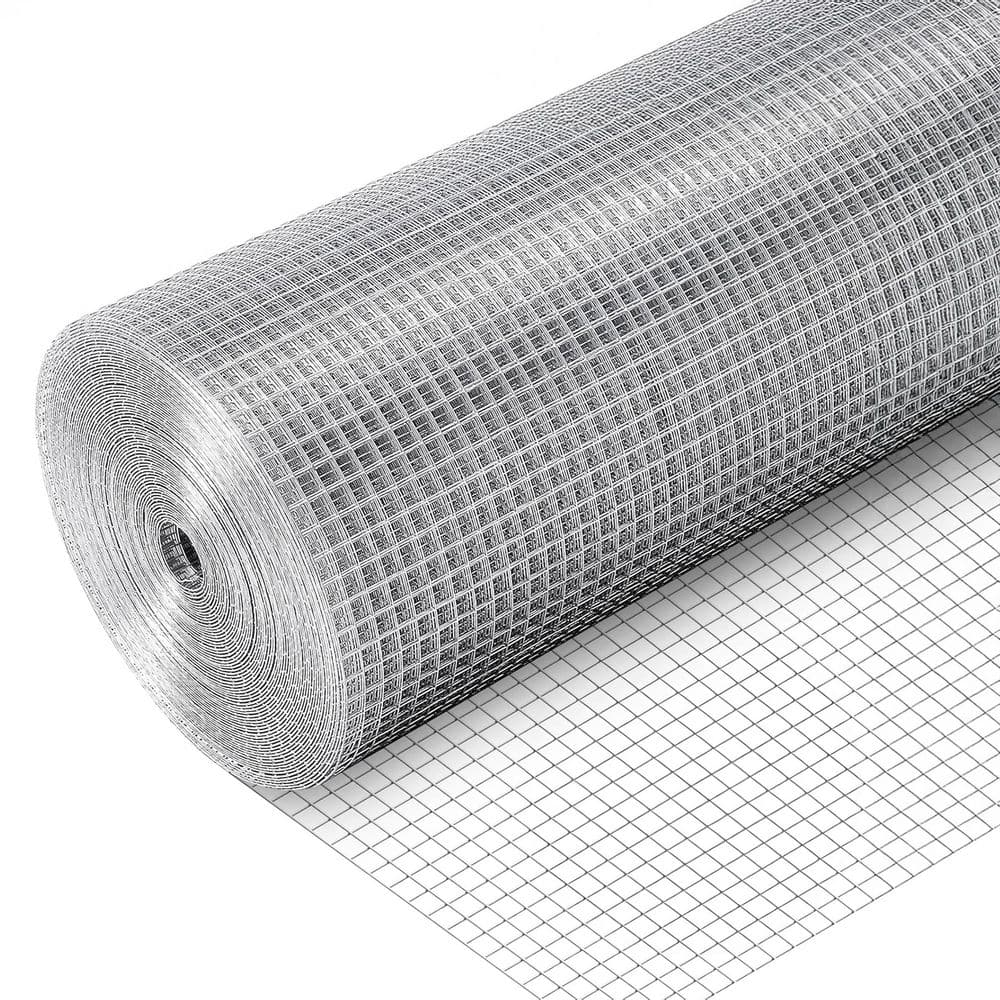 24 in. x 50 ft. 19-Gauge Reinforced Hot-Dip Galvanized Mesh for Poultry-Netting Cage Home Improvement, Precision Welding price history on PriceWatchPro