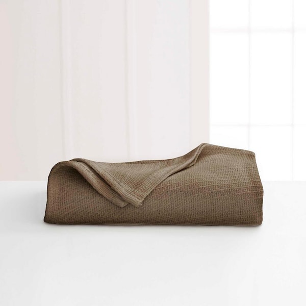 Vellux Cotton Pine Bark Cotton Twin Blanket