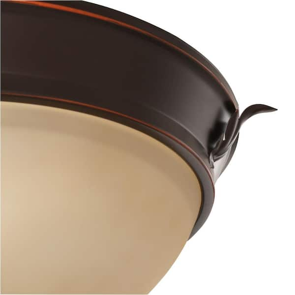 hampton bay earle semi flush mount