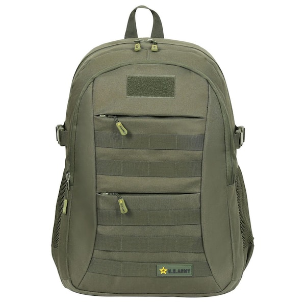 US ARMY U.S. Army ZULU Tactical Laptop Backpack Green USBZUL18GRN
