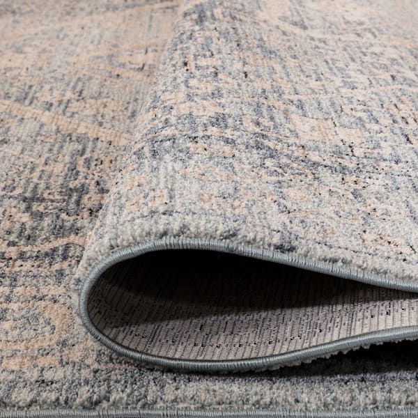 KANADEMONO ラグ　Chic Medallion Blue Rug Centenno Rug Collection, Medallion Blue | Costco