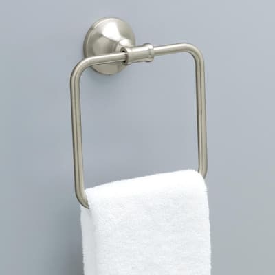 Chamberlain Towel Ring SpotShield in Brushed Nickel