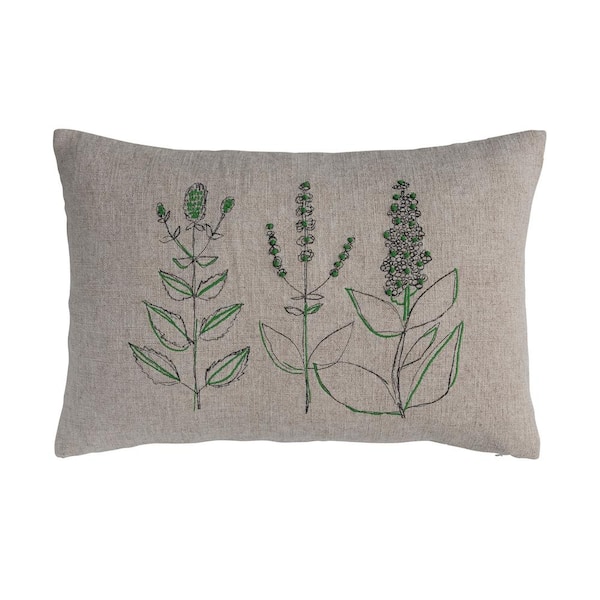 Black and hotsell green throw pillows