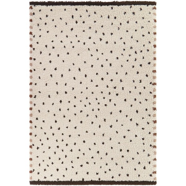 BALTA Connor Cream 7 ft. 10 in. x 10 ft. Dots Area Rug