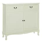 Cream Wood Traditional Cabinet