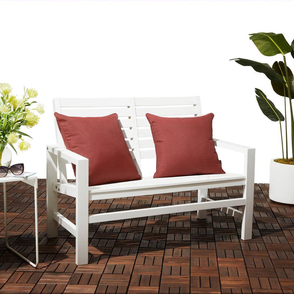 Heather Henna Square Indoor/Outdoor Accent Pillow Set