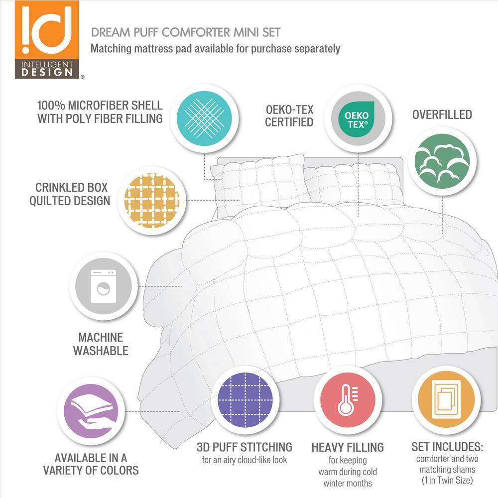 Sage Full Down Alternative Microfiber Comforter Set