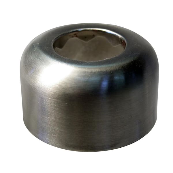 Westbrass High Box Pattern Sure-Grip Flange, Satin Nickel