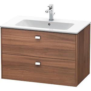 Brioso 18.88 in. W x 32.25 in. D x 21.75 in. H Bath Vanity Cabinet without Top in Natural Walnut