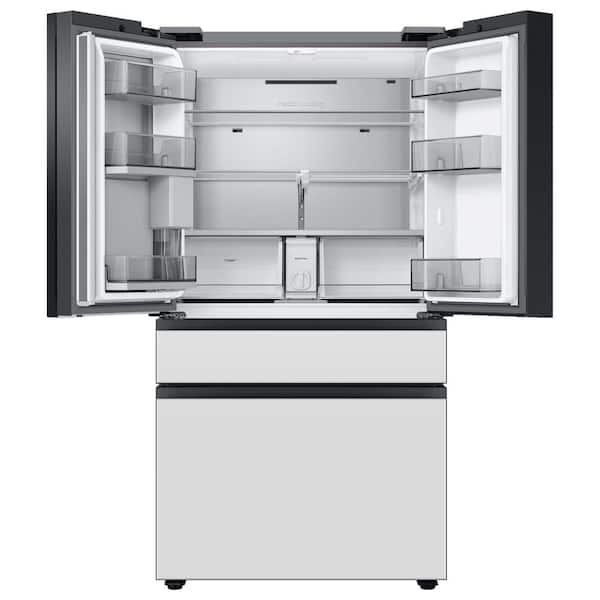 Bespoke 4-Door Flex™ Refrigerator (29 cu. ft.) in Grey Glass -  BNDL-1616699630054