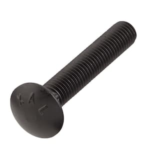 1/2 in. -13 x 3 in. Black Deck Exterior Carriage Bolt