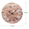 NEW White Replacement Clock Dial 14 inches 354mm Roman Numerals Clocks -  CD414