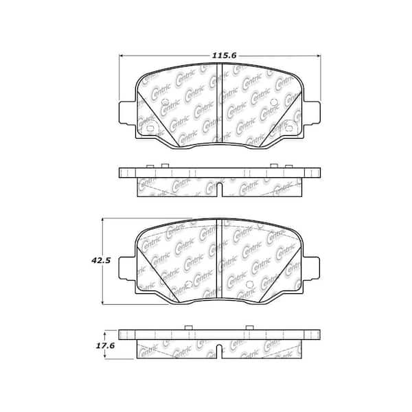 Centric Parts Disc Brake Pad Set