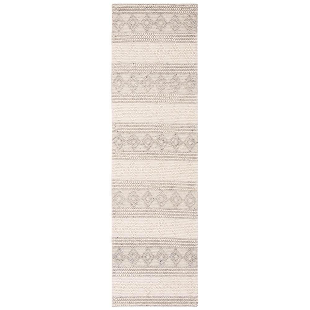 Ivory Coast Elegance Hand-Tufted Wool 24" Tufted Pouf