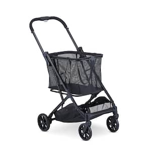 Boot Personal Compact Multi-Purpose Shopping Cart - Black