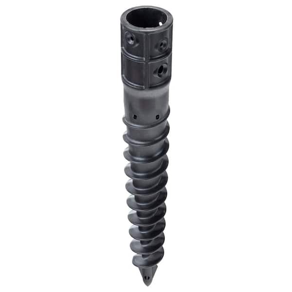 Unbranded SADDAR Eco Ground Screws Anchor for Round Post