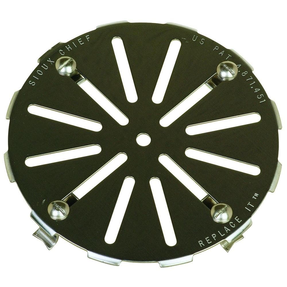 ReplaceIt 71/4 in. StainlessSteel ScrewOn Adjustable Drain Strainer