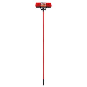 13.5 in. High Power Extra-Large Heavy-Duty Floor Scrub Brush with Steel Handle