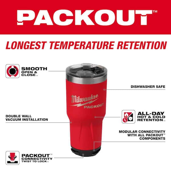 PACKOUT Red 30 oz. Tumbler