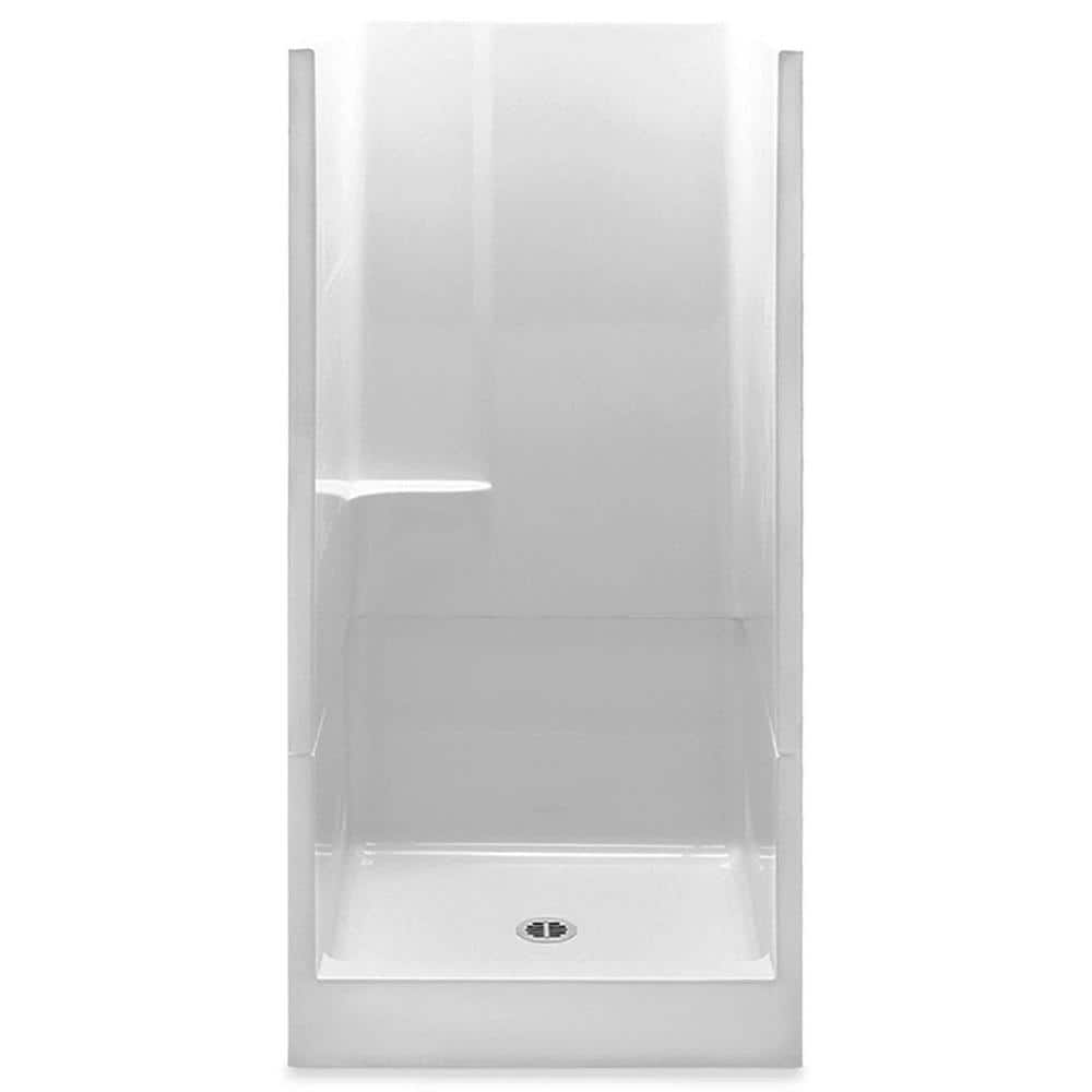 Remodeline 36 in. x 36 in. x 72 in. 2-Piece Shower Stall with Center Drain 