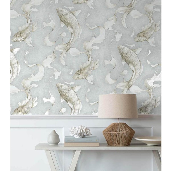 Koi Fish Vinyl Strippable Roll (Covers 30.75 sq. ft.)