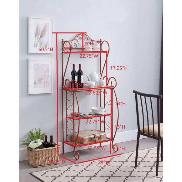 Boraam valencia bakers online rack