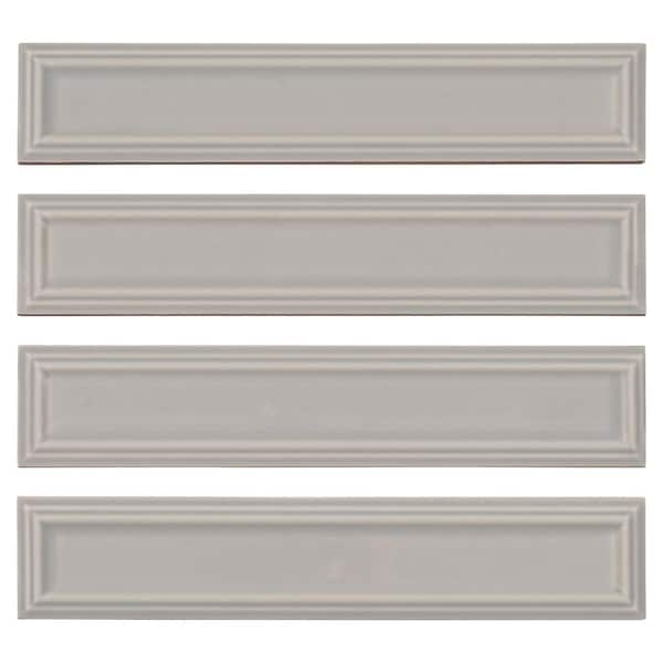 ANDOVA Concerto-Posmer Burtam 2 in. x 10 in. Glossy Ceramic Subway Wall Tile (8.23 sq. ft./case)