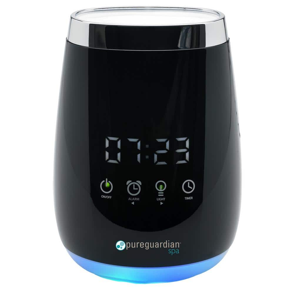 Pure Guardian Ultrasonic Cool Mist Deluxe Aromatherapy Essential Oil Diffuser with Touch Controls and Alarm Clock