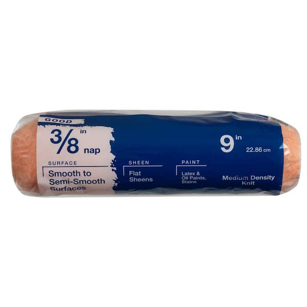 9 in. x 3/8 in. Medium-Density Polyester Roller Cover