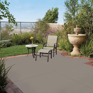 1 gal. #PFC-73 Pebbled Path Solid Color Flat Interior/Exterior Concrete Stain