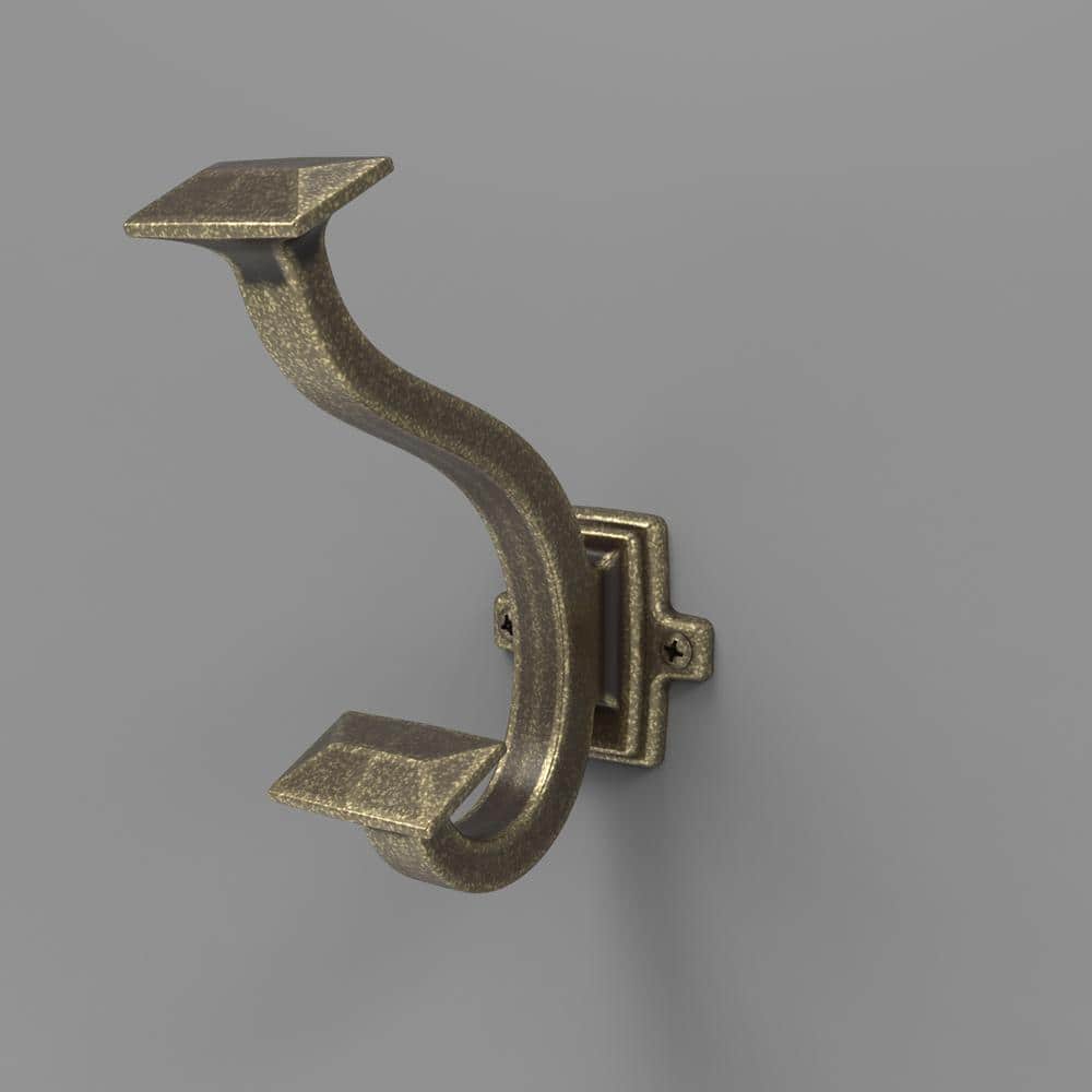 Polished Nickel Modern Wall Mount Coat Hook